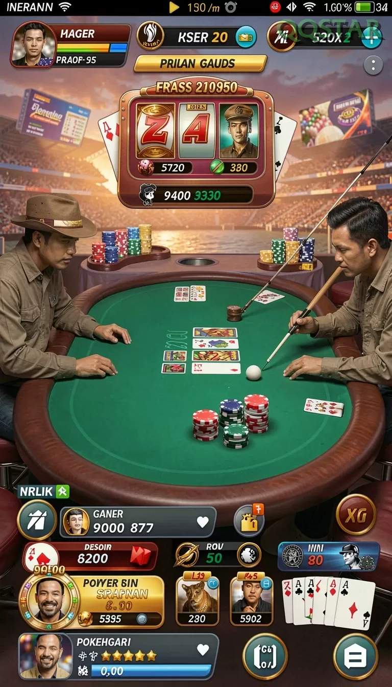Cuplikan layar MT777 — halaman utama